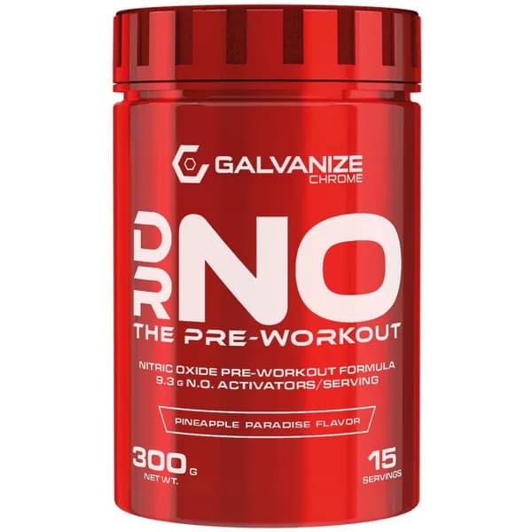 Предтренировочный комплекс Galvanize Nutrition DR. N.O. The Pre-Workout - 300 г, ананас