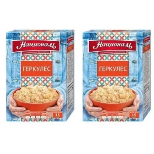Националь Геркулес, 400 г, 2шт