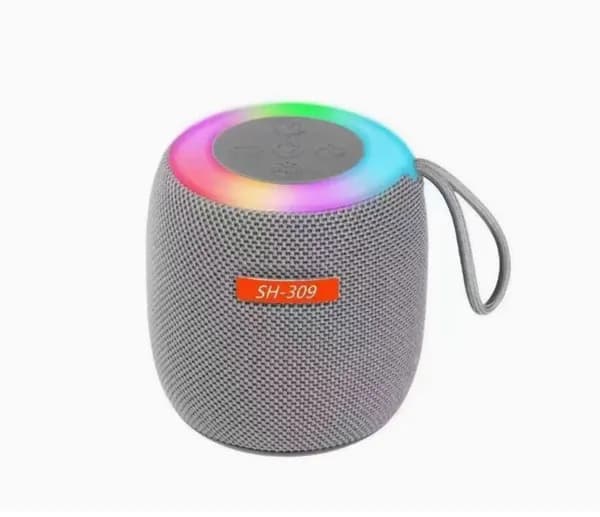 Серая мини Bluetooth-колонка