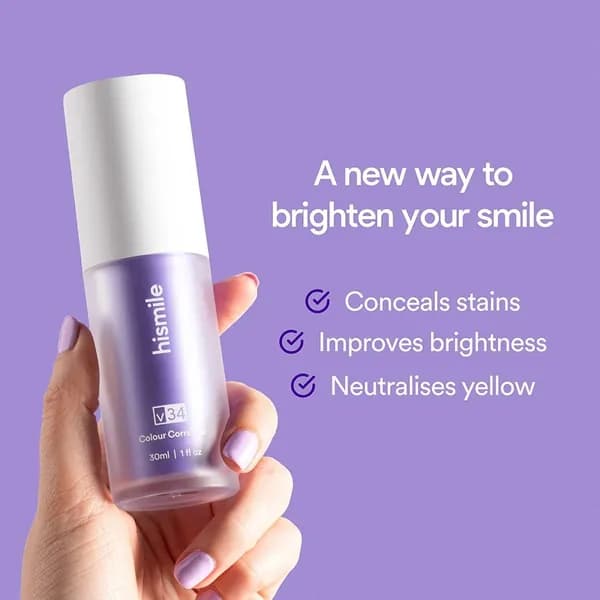 Hismile v34 Color Corrector, Паста для отбеливания зубов, 30 мл