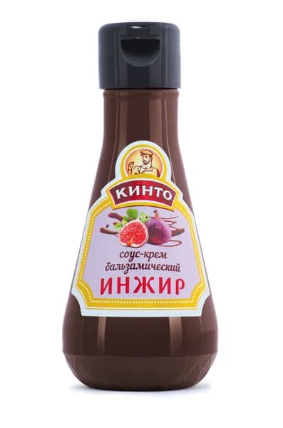 Соус-крем бальзамический Инжир ТМ Кинто 185 гр.