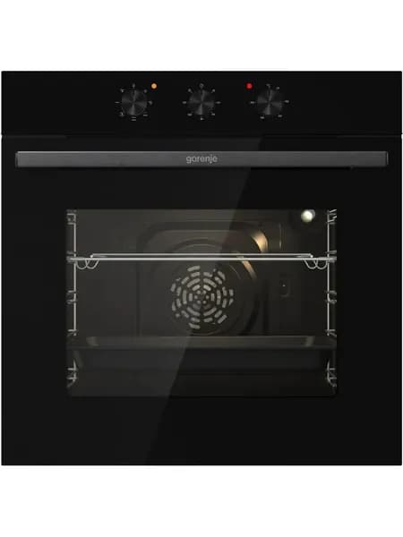 Электрический духовой шкаф Gorenje BO6725E02ABGN, 59.5 см, 73 л, 7 режимов, гриль, конвекция, черный