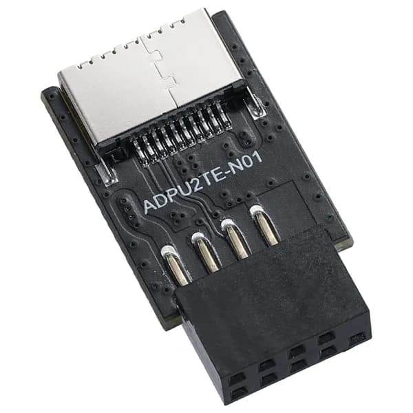 Разъем USB 2.0 на передней панели 9Pin Type-E Внутренний адаптер Адаптер штекера материнской платы