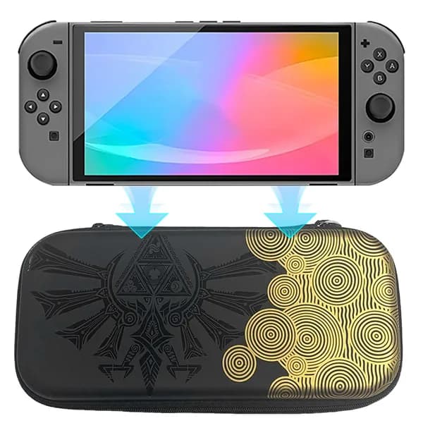 Чехол для Nintendo Switch 2 из эва-материала с мягким ворсистым внутренним покрытием