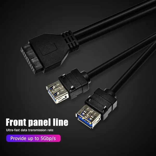 Компьютерный корпус Передняя панель USB3.0 (KW3TS1JP9EK5JU1PH3.02-PRR22W1KIJ)