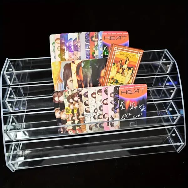 Карточки LOMO K-pop (G)I-DLE альбом HEAT - Холографические коллекционные карточки с автографами для фанатов