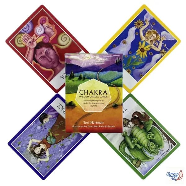 Карты таро Оракул Чакра Мудрости/Chakra Wisdom Oracle Tarot Cards