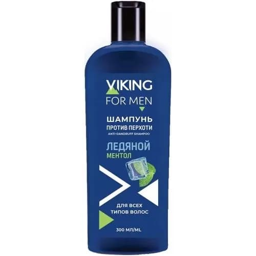 Шампунь для всех типов волос Viking (Викинг) Ледяной ментол, 300мл х 1шт