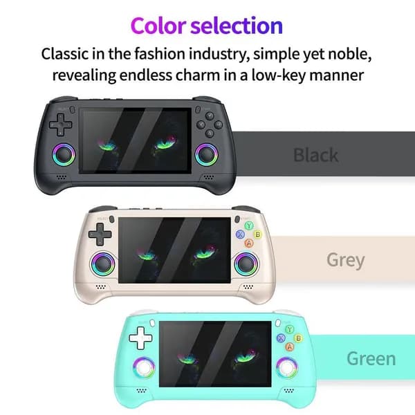 Портативная игровая консоль ANBERNIC: 4,3-дюймовый HD-экран, RGB-джойстик, 3D-игра в стиле ретро-аркады PSP с HD-экраном.