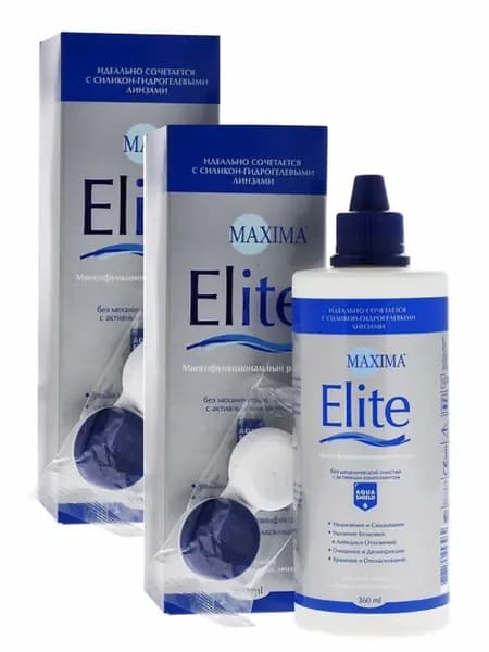 Раствор Maxima Elite Максима Элит 360 мл 2 шт