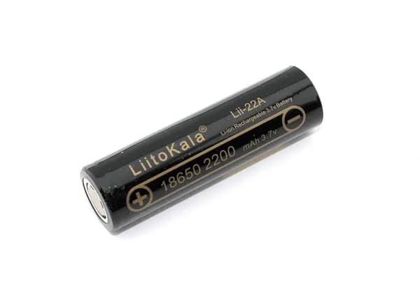 Аккумулятор типа 18650 Li-Ion LiitoKala Lii-22A 2200mAh, 3.7V