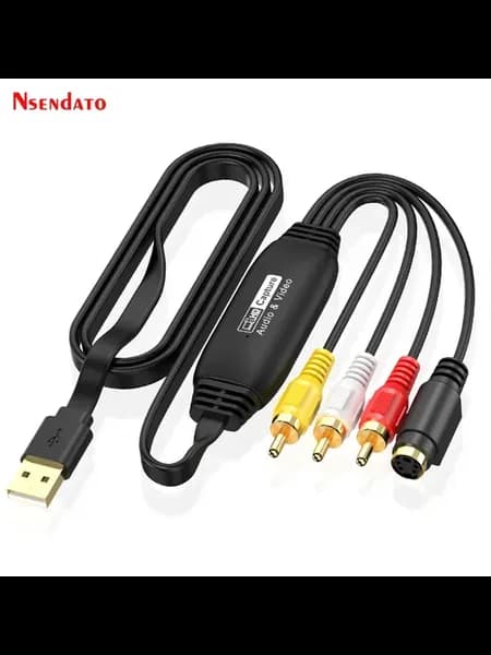 USB AV кабель для видео и аудио, Male, 1080p