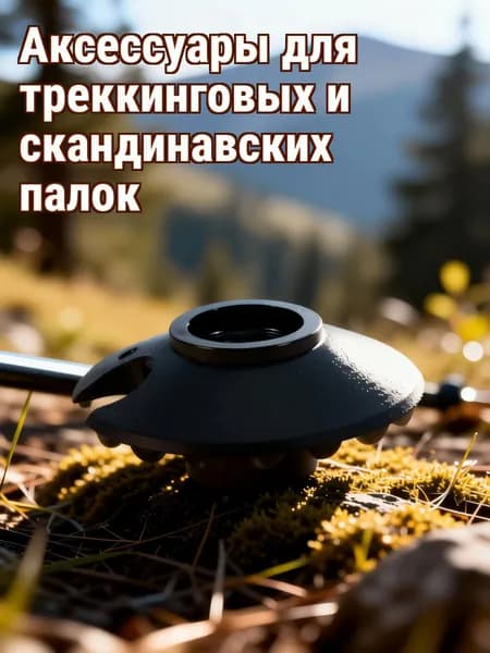 Аксессуары для треккинговых, скандинавских палок