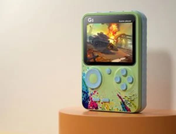 Игровая портативная приставка G-5, зелёная