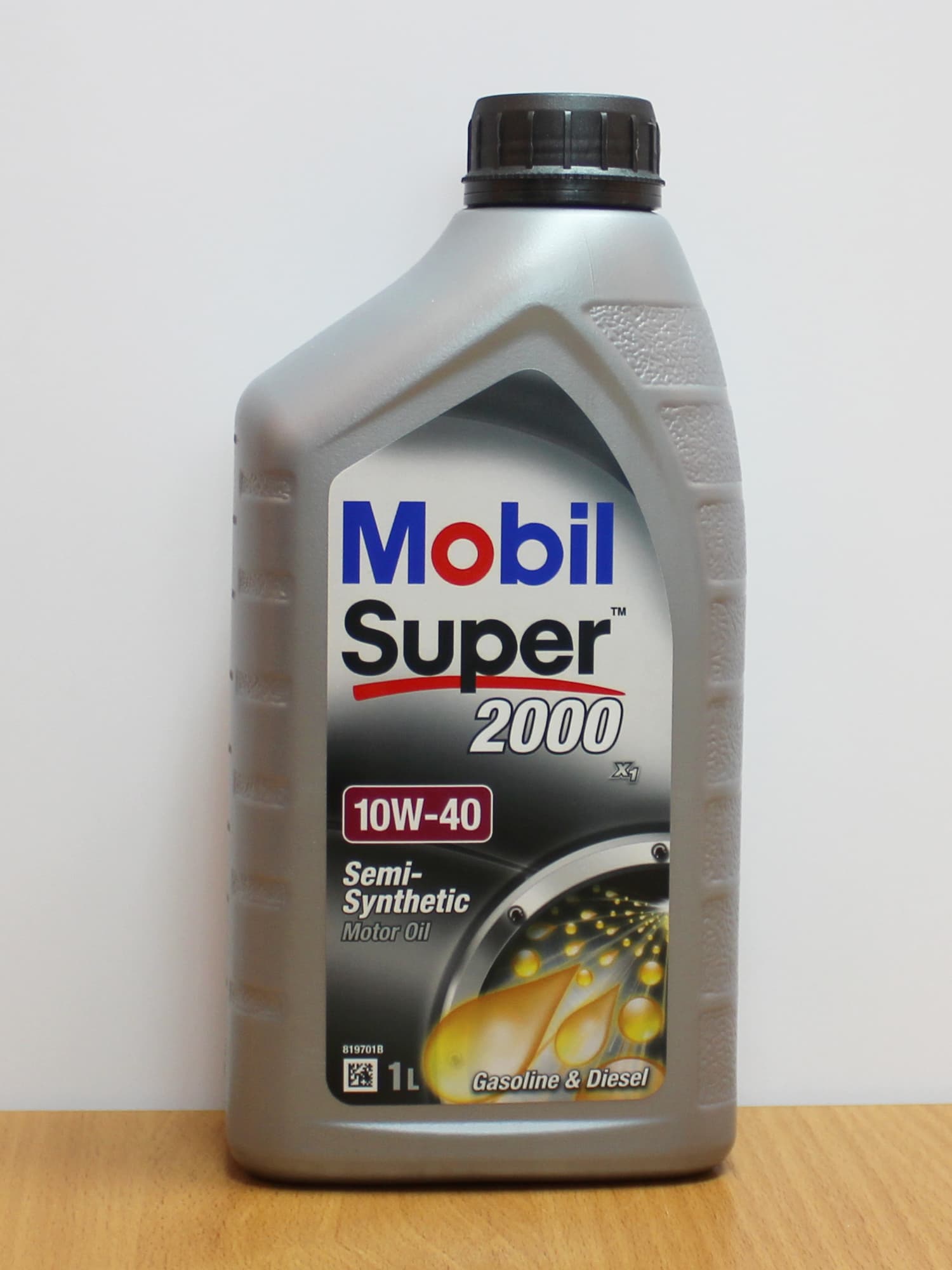 MOBIL SUPER 2000 X1 10W-40 Масло моторное, Полусинтетическое, 1 л