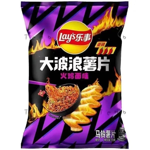 Чипсы Lay's со вкусом турецкой лапши - 70 г