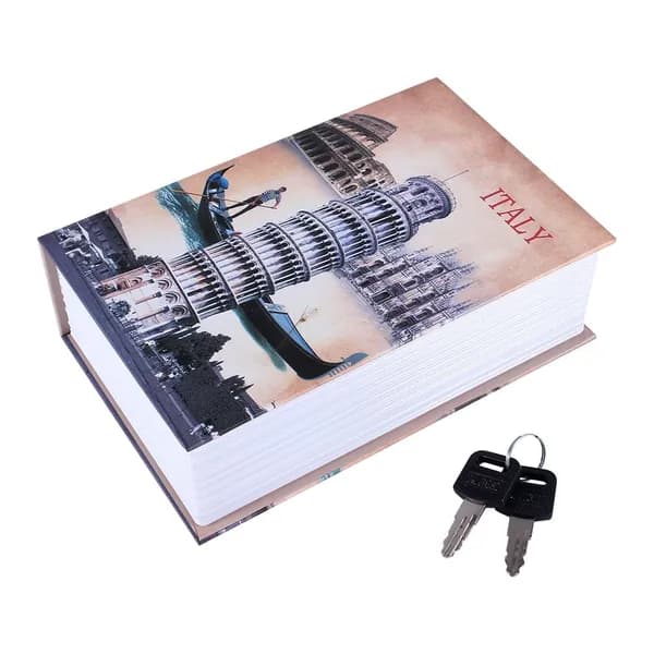 Сейф-книга, итальянский дизайн, для ключей