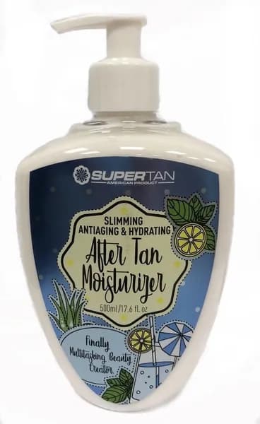 Super Tan After Tan Moisturaizer закрепитель загара, уход после загара и душа 500 мл