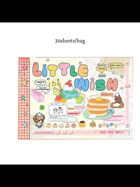Стикеры для скрапбукинга Little Wish, 30 шт, S25877-2