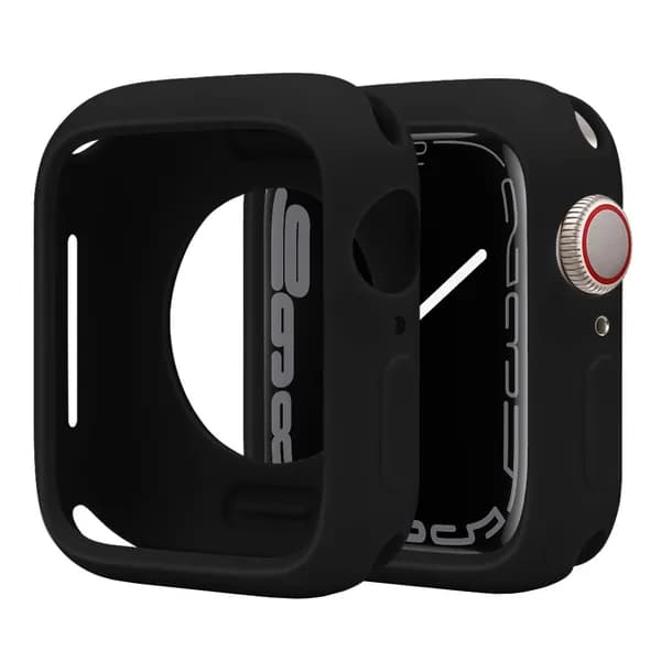 Чехол для Apple watch 1 2 3 4 5 6 SE 38mm 40mm, Силиконовый