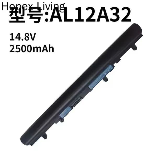 Аккумулятор для ноутбука Acer 2500.01 мАч, (4ICR17/65, AK.004BT.097, AL12A32, AL12A72, B053R015-0002, CL1543B.167, CS-ACV500NB, KT.00403.012, KT00403012D, TZ41R1122)