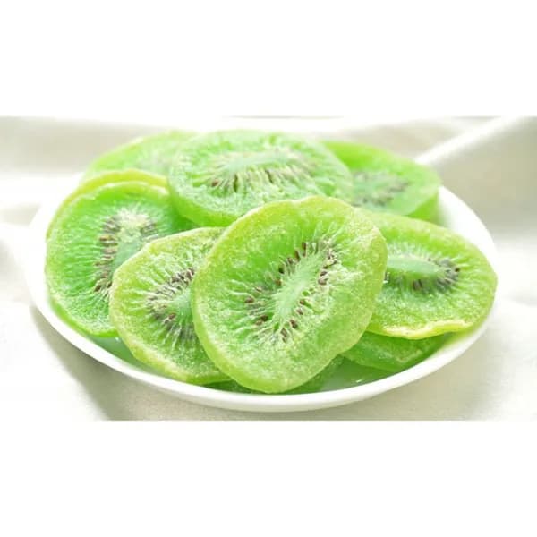 Сушёный киви, кусочки киви, цукаты, снеки, ежедневное угощение, без косточек, в пакете.