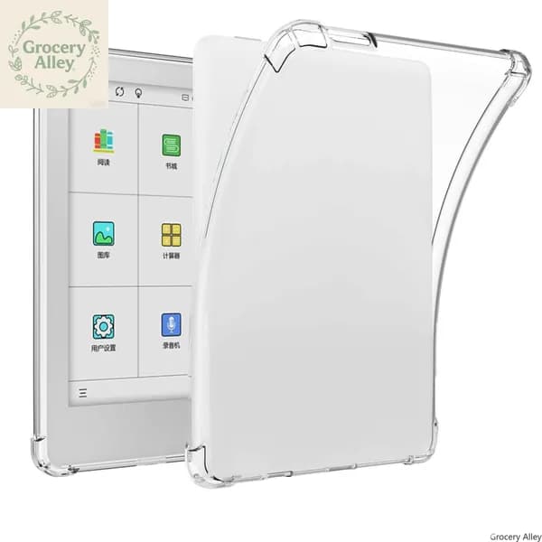 BOZHUORUI Прозрачный чехол для Meebook M6C и Meebook M6 - Легкий прозрачный гибкий мягкий чехол из ТПУ