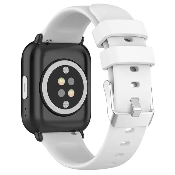 Силиконовый ремешок для Amazfit Active и GTS4 Mini, белый, 20 мм