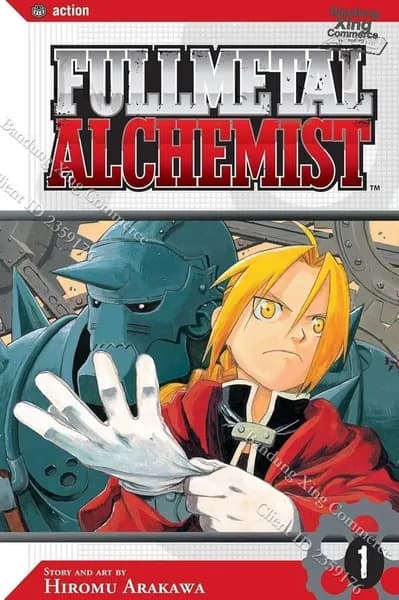 Стальной Алхимик. Fullmetal Alchemist (Vol. 1-27) Английский комикс