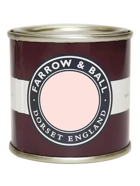 Краска для мебели и декора ультраматовая, меловая краска Farrow & Ball Estate Emulsion цвет 245 Middleton Pink, 100 мл
