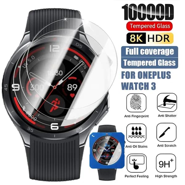 1-3PCS Премиум закаленное стекло совместимые one plus watch3
