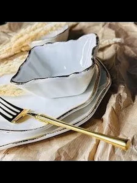 Cалатник 1 шт, 11 см, Фарфор