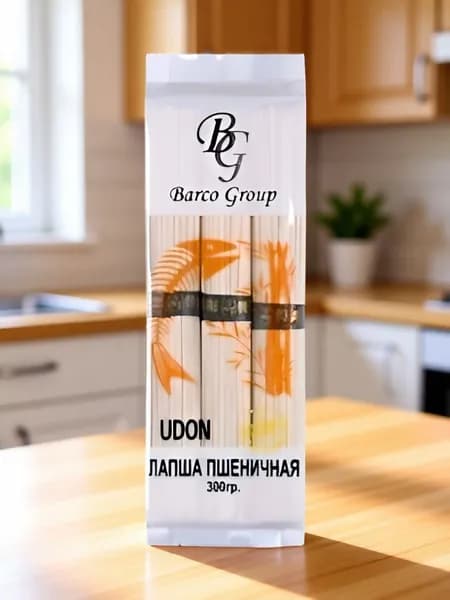 Лапша пшеничная Удон BG 300 г, Китай
