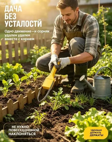 Рыхлитель , Плоские, Пластик, 5 см