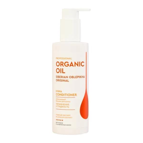 Бальзам для волос Organic Oil Облепиховый Увлажнение и гладкость 250мл