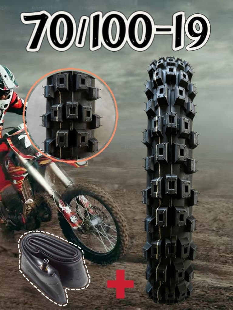 Мотошины 70/100 R19+С камерой*2 Мотошины  70/100 R19