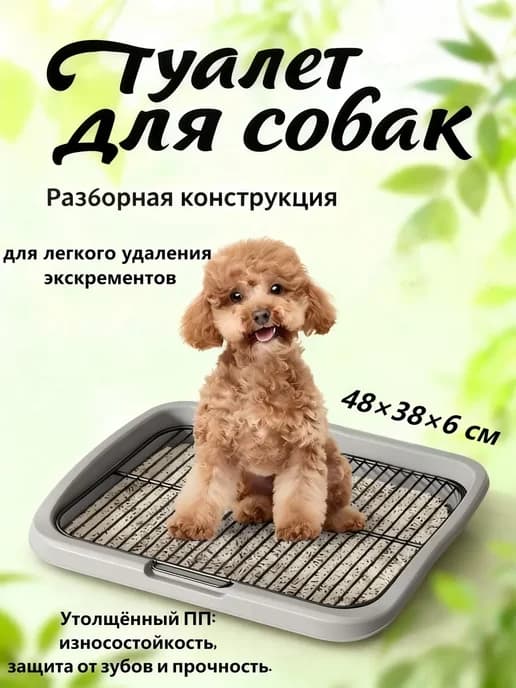 Лоток для собак под пеленку