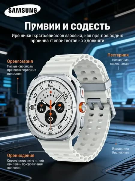 Galaxy Watch Ultra от стиль и прочность