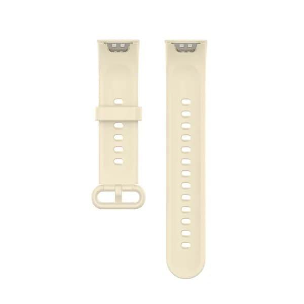 Силиконовый ремешок для Redmi Watch 2 и Watch 2 Lite, цвет слоновая кость