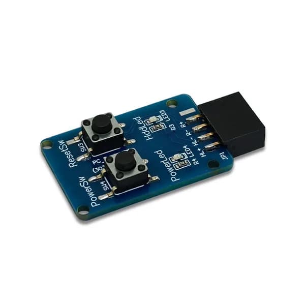 PC-Boot-Mini Материнская плата Тестовая плата загрузки 9-контактная кнопка включения/выключения ПК для