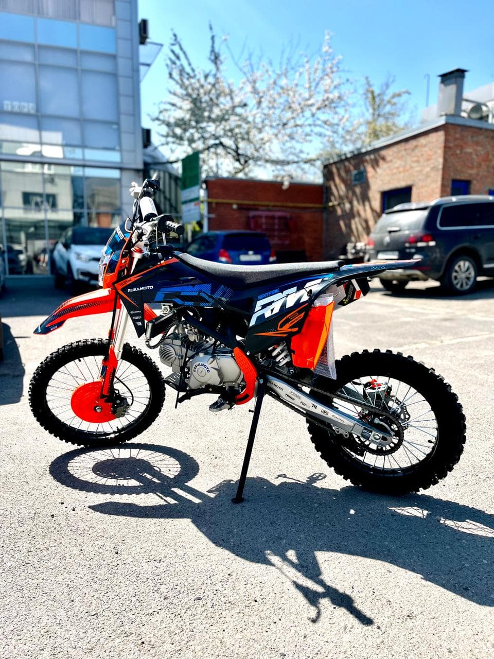 Питбайк Regulmoto SPITFIRE PRO 19/16, 140cc (без ПТС в заводской упаковке)