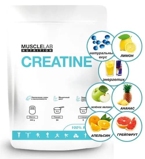 Креатиновый комплекс Креатин ML Creatine (300 gr) от MuscleLab Nutrition