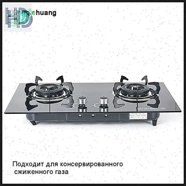 JuTongGuoJi Газовая Варочная панель xqc-ranqizao-01X, черный матовый