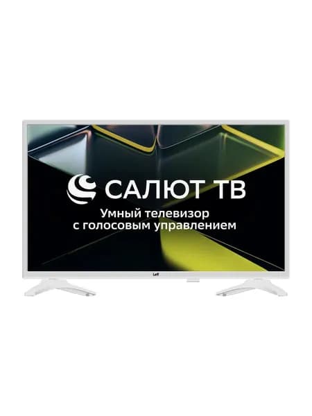 Leff Телевизор 43F691T, Smart TV, Dolby Digital 43" Full HD, белый, кремовый