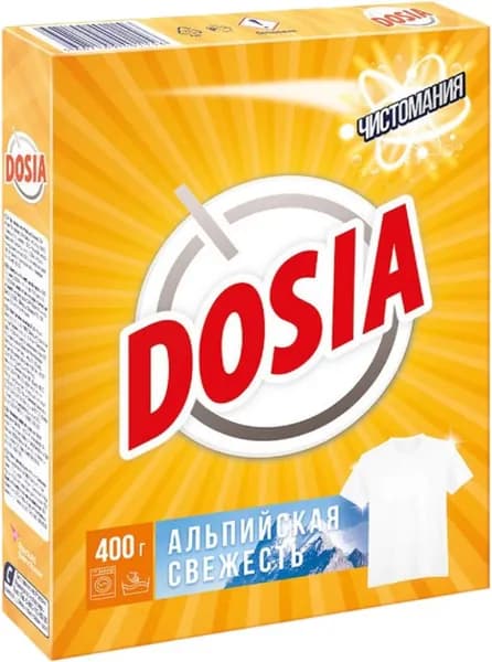 Стиральный порошок Dosia Optima Альпийская свежесть 400г