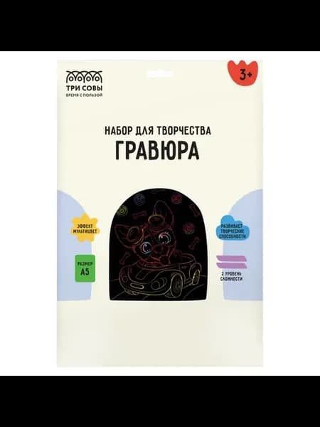 Гравюра А5 Гонщик 49954