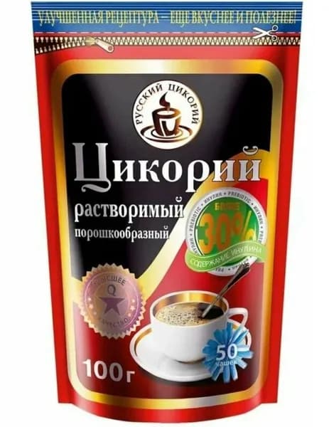 Русский цикорий Цикорий растворимый, 100 г