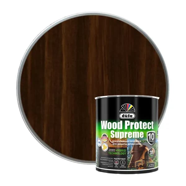 Дюфа пропитка для дерева Dufa Wood Protect Supreme палисандр 0,75 л.
