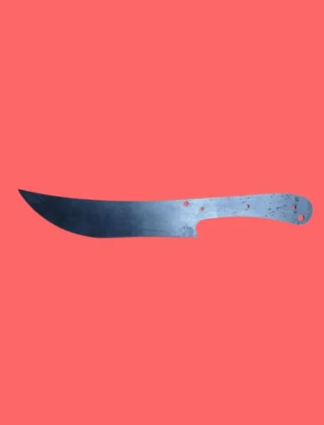Бланк ножа PILLER . Сталь SK5-CR. Общая длина 290 мм. Толщина 4 мм. твердость 56-58HRC