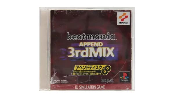 Beatmania Append 3rdMix (PS1, NTSC-J) Винтаж